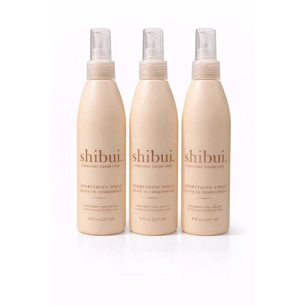 Shibui Everything Spray Leave-In Conditioner 8oz 3 Pack Set